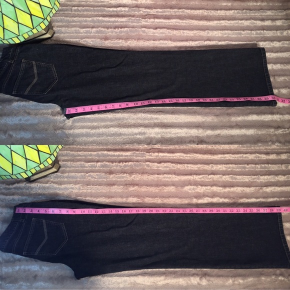 Tribal Jeans Stretch Extensible Black Size 6 - Picture 6 of 8